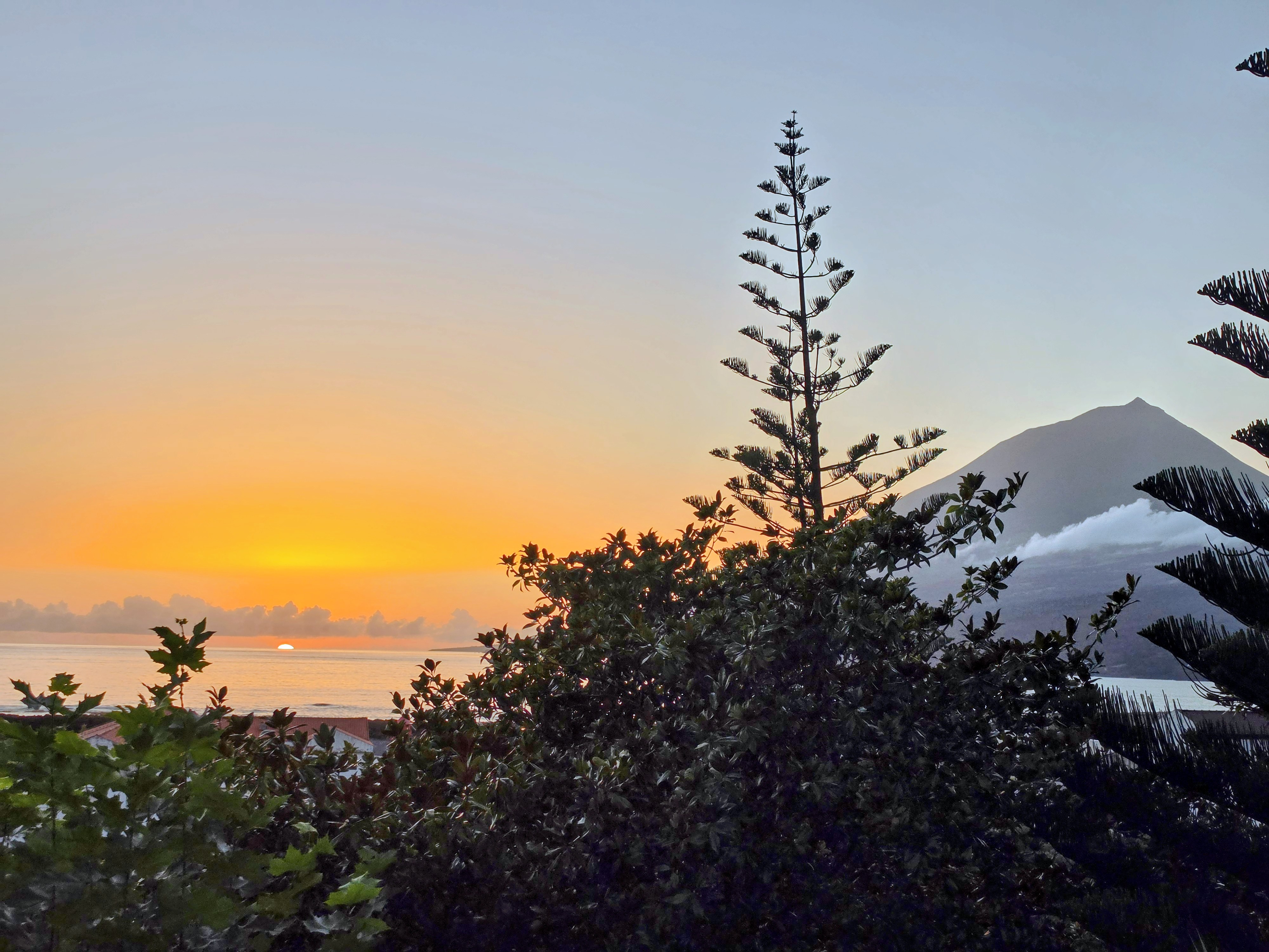 Mount Pico at Sunset